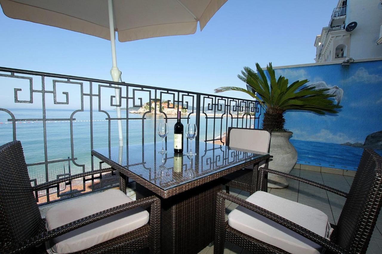 Studio Apartman Sveti Stefan Lejlighed Eksteriør billede