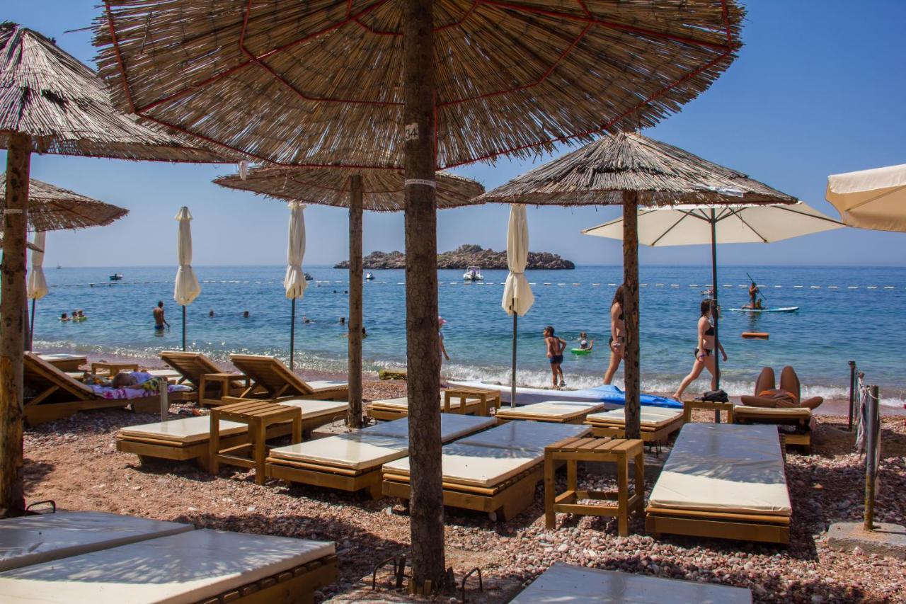 Studio Apartman Sveti Stefan Lejlighed Eksteriør billede